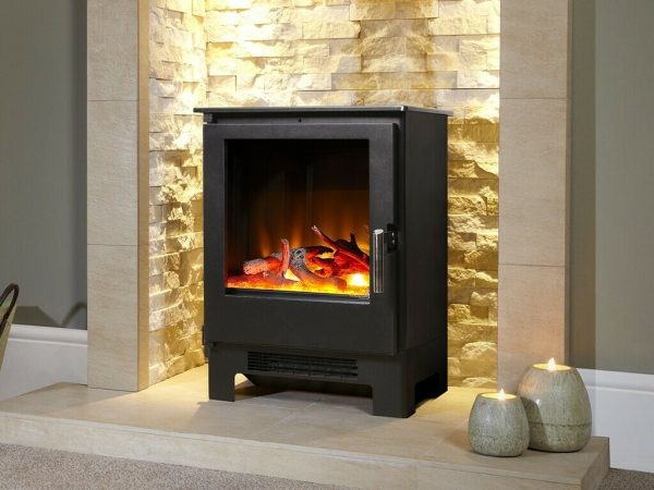 Celsi Arundel VR Steel Stove - Electric Fireplaces