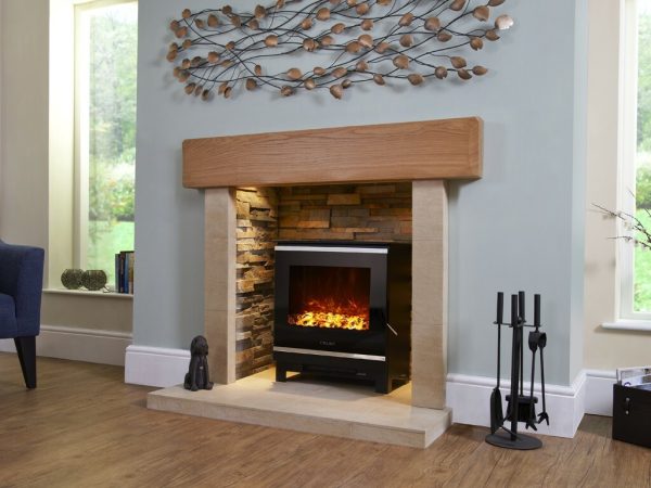 Celsi Electri Stove XD Glass 1 & 2 - Electric Fireplaces