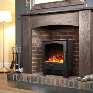Celsi Luxima VR Steel Stove - Electric Fireplaces