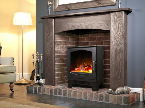 Celsi Luxima VR Steel Stove - Electric Fireplaces