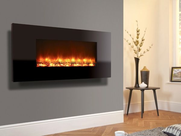 Celsi Electriflame XD Piano Black - Electric Fireplaces