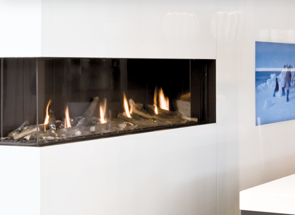 Vision Trimline TL140 Corner Fire - Gas Fireplaces