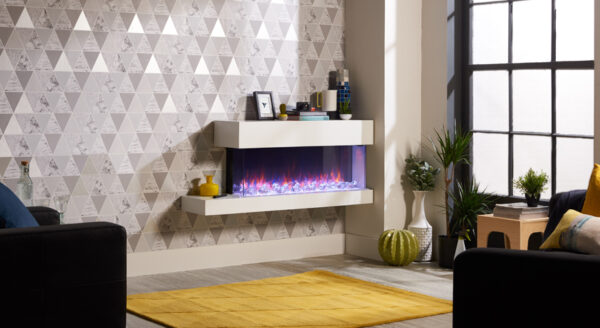 Gazco eReflex Outset Trento Suite - Electric Fireplaces