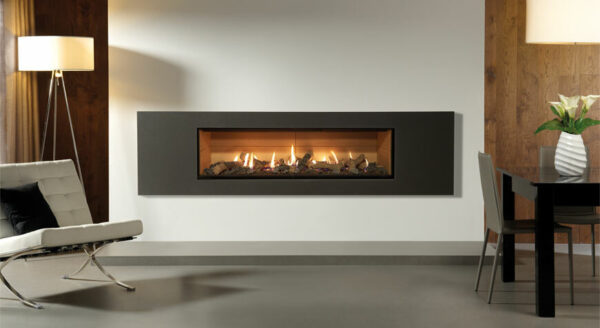 Gazco Studio 3 Glass Fronted Edge - Gas Fireplaces