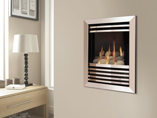Delta HE Wall Mounted Gas Fire - Gas Fireplaces