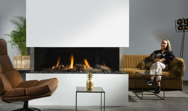 Element 4 Summum 140 3 Sided - Gas Fireplaces