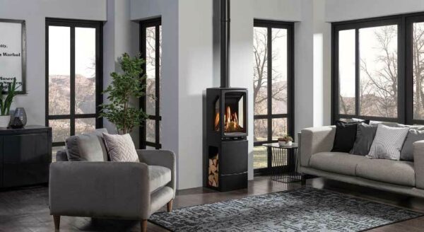 Gazco Vogue Midi T and Midline T Gas Stove - Gas Fireplaces