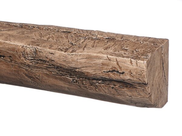 Rustic Natural Oak Geocast Beam 48″/54″ - Fireplace Chambers & Beams