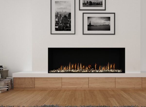 Ortal Clear 170H Front Facing Fire - Gas Fireplaces