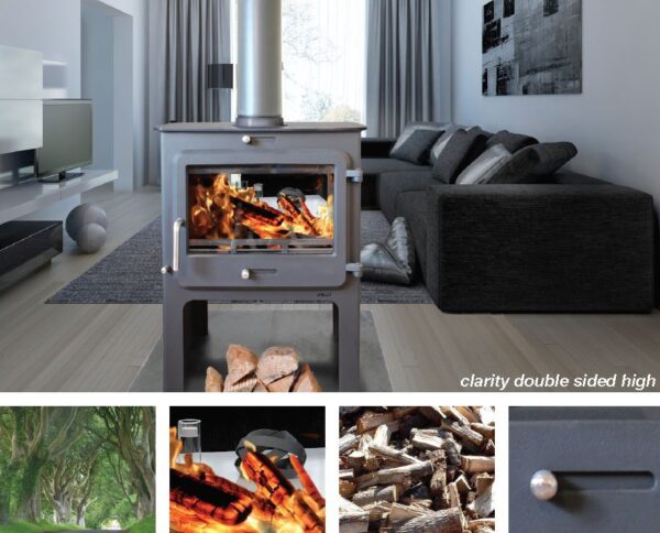 Clarity Double-Sided Stove - Stoves