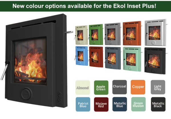 Ekol Inset Plus - ECO2022 & SIA Stoves for Smoke Controlled Zones