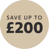 SAVE UP TO £200 OFF RRP